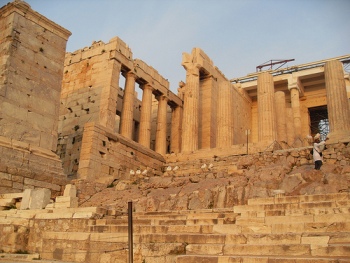 The Beule Gate and Propylea Athens